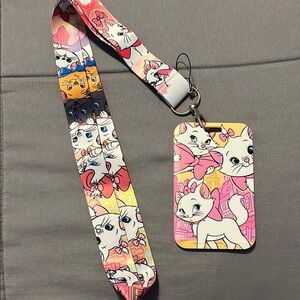 Disney Aristocats Marie - Lanyard and ID card holder